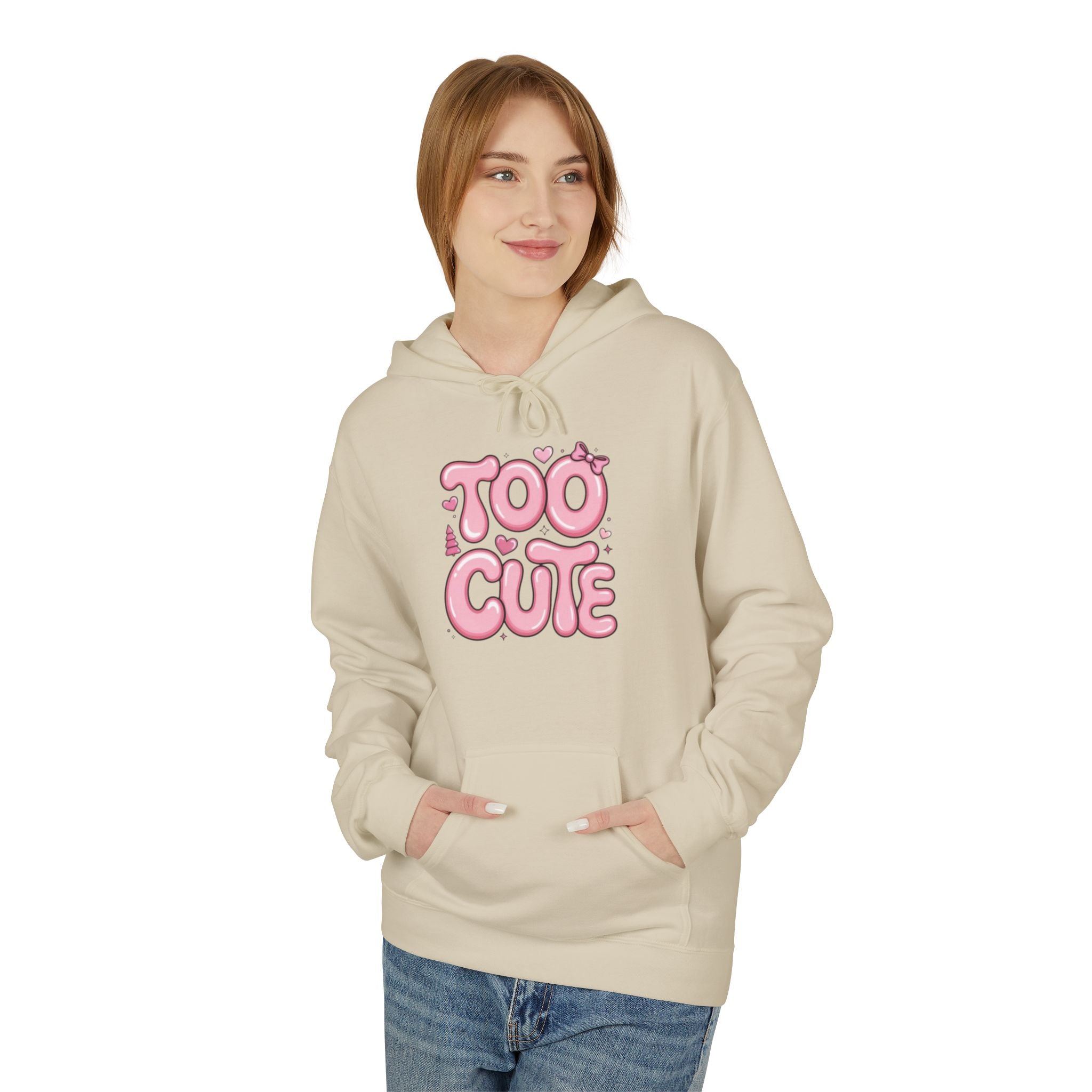 Too Cute Pink Bubble Hoodie