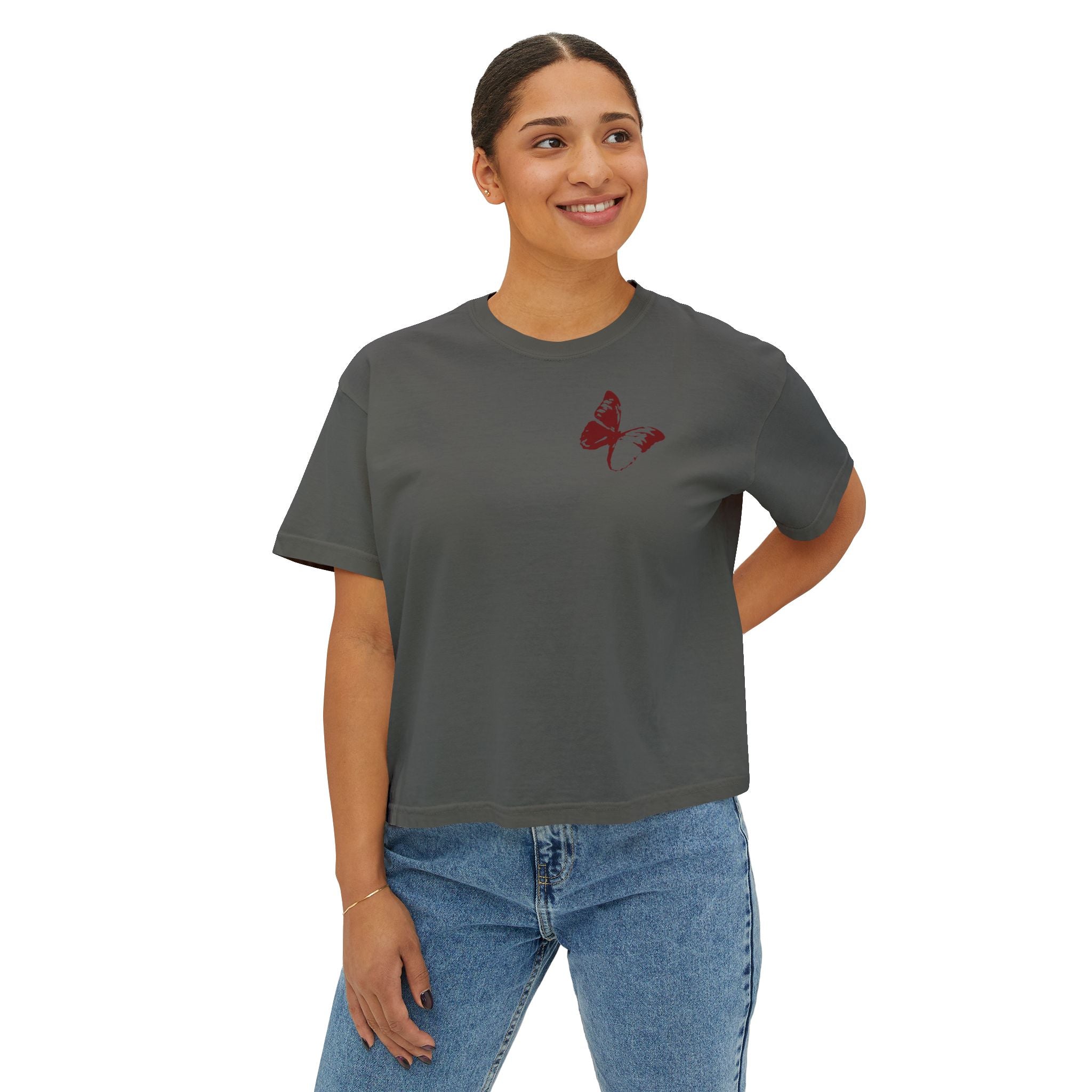 Rose Butterfly Tee