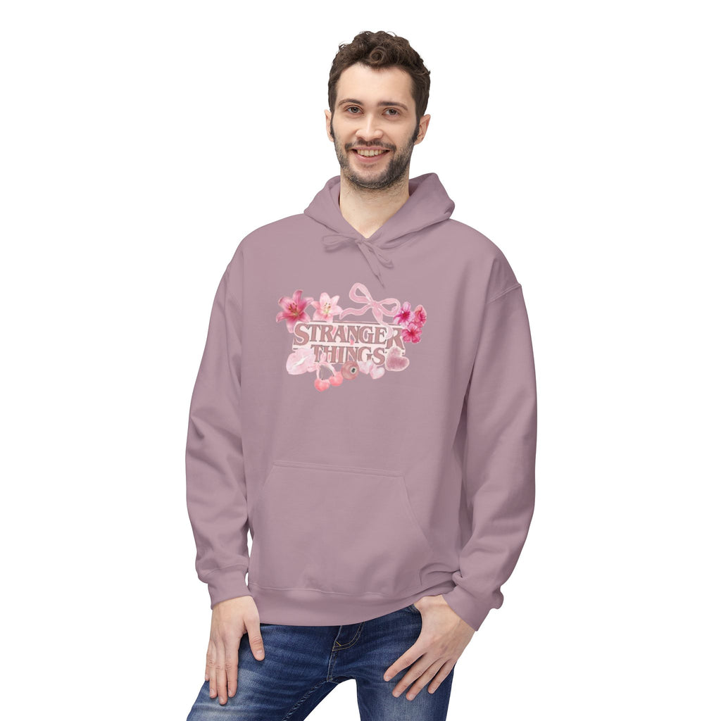 Stranger Things Floral Hoodie