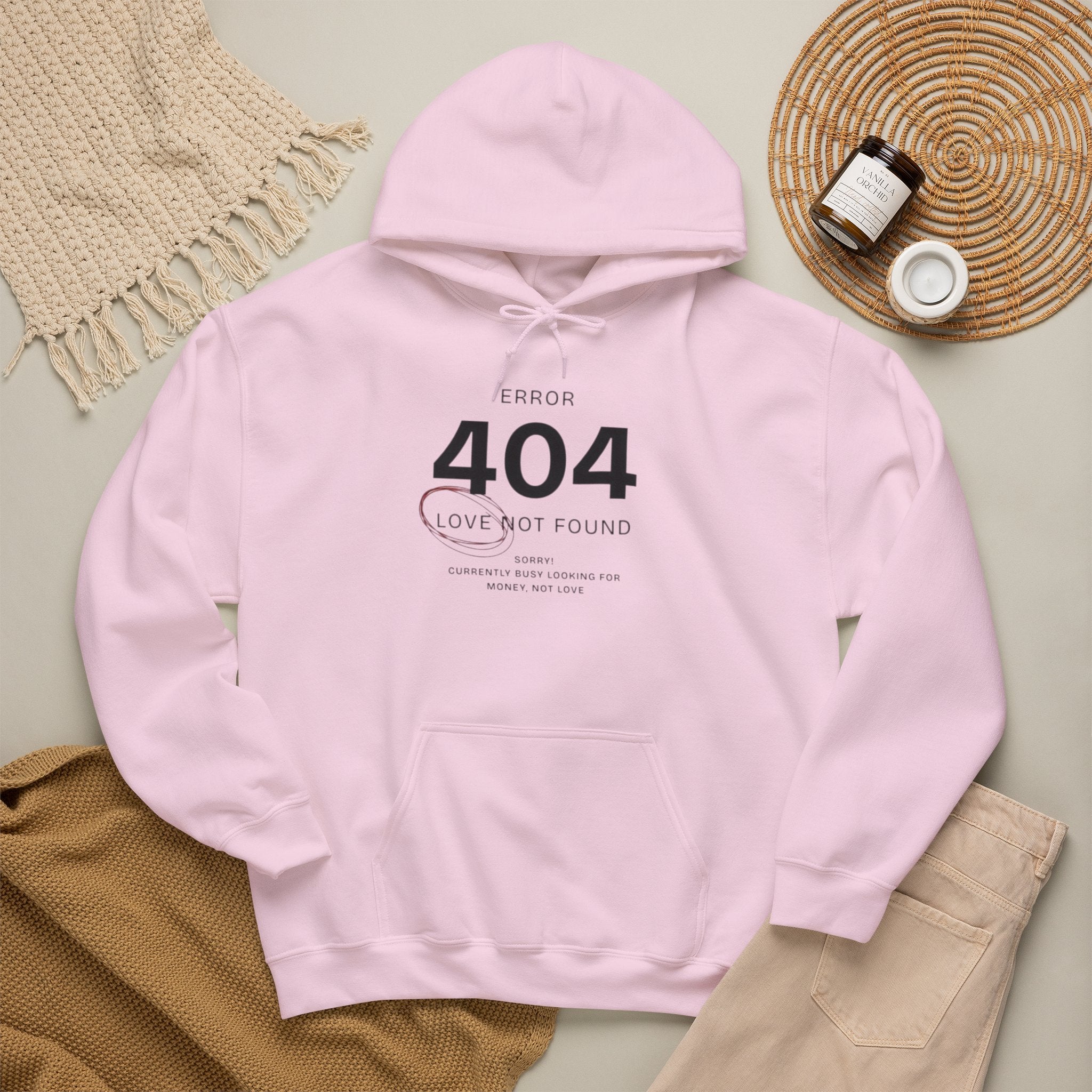 404 Love Not Found Hoodie