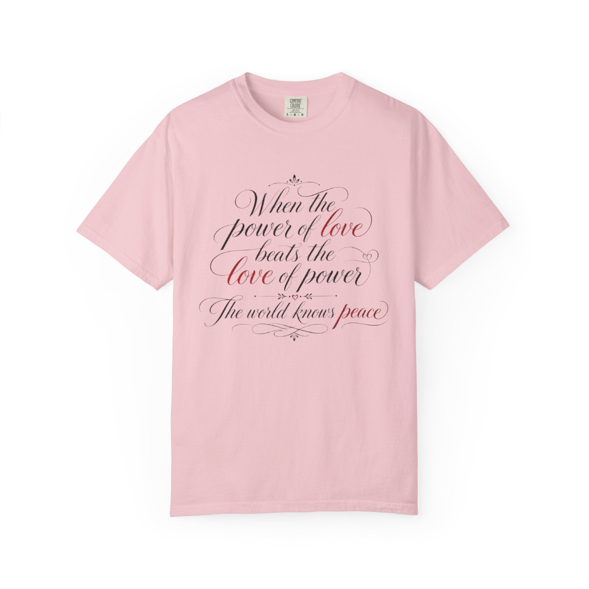 Power Meets Peace Tee