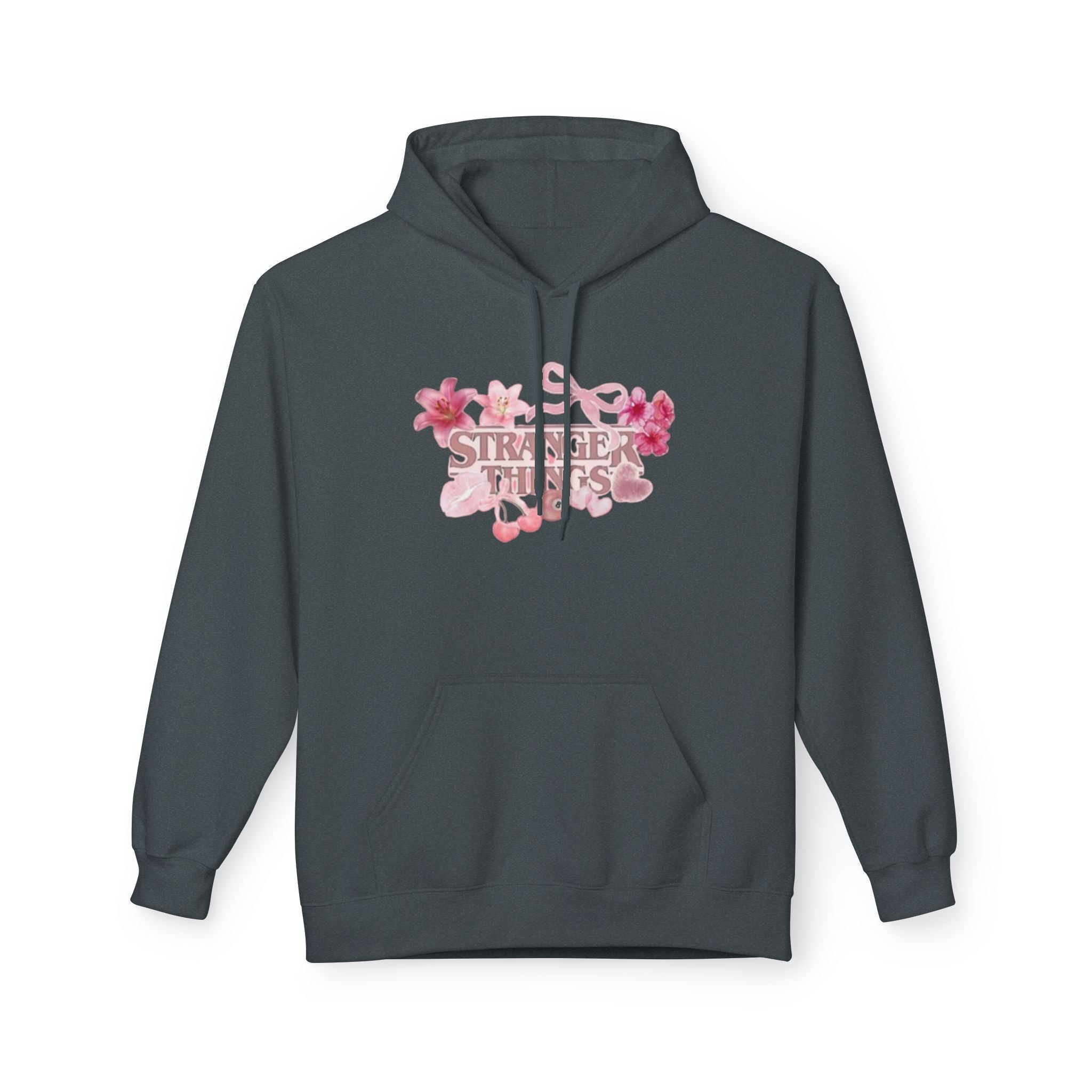 Stranger Things Floral Hoodie