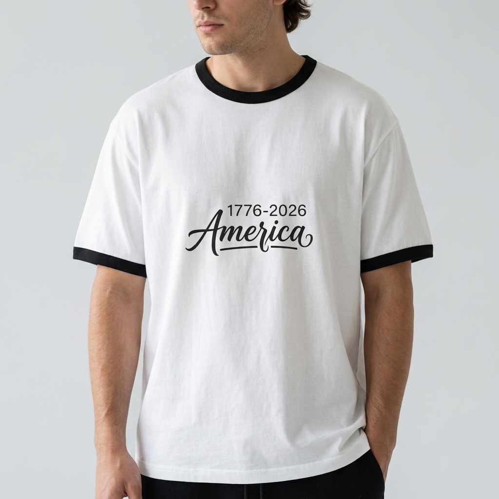 America Ringer Tee