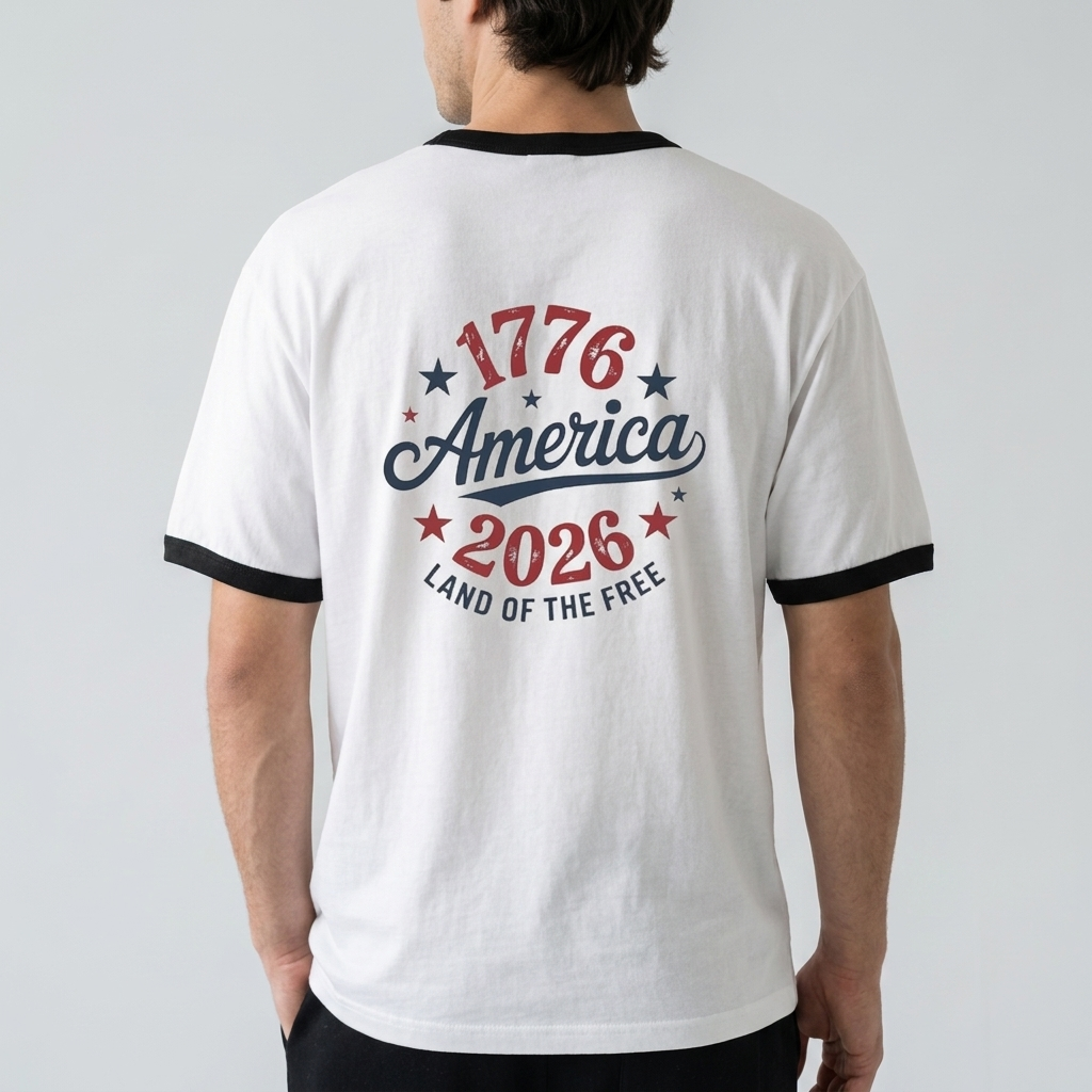 America Ringer Tee