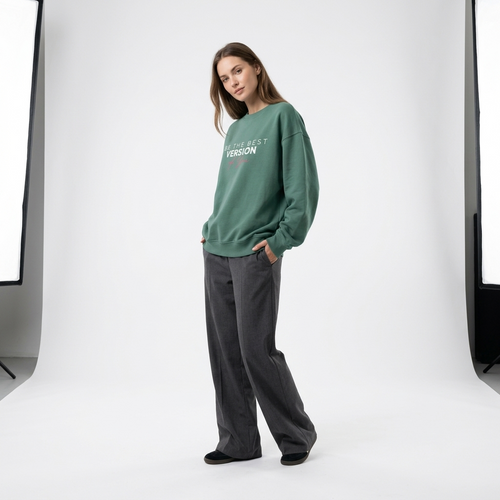 Be The Best Version Sweatshirt — Inspirational Crewneck